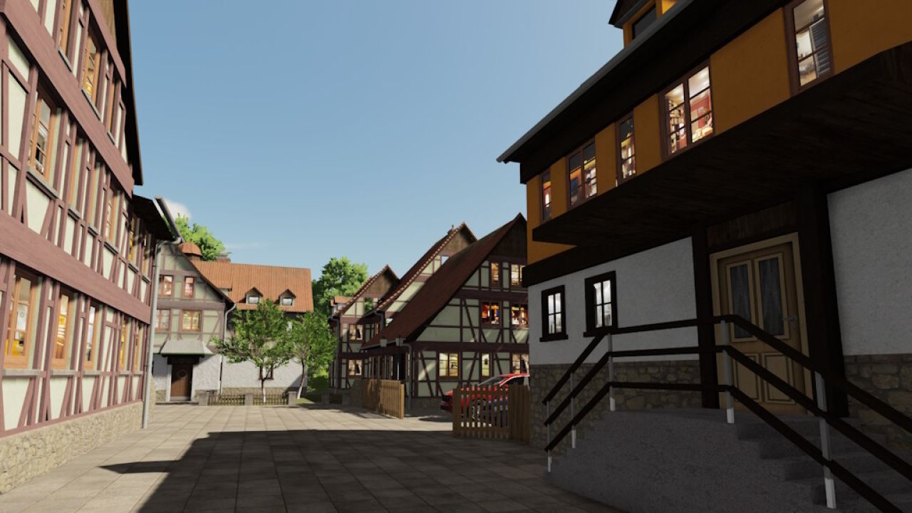 Timbered Houses (Prefab)