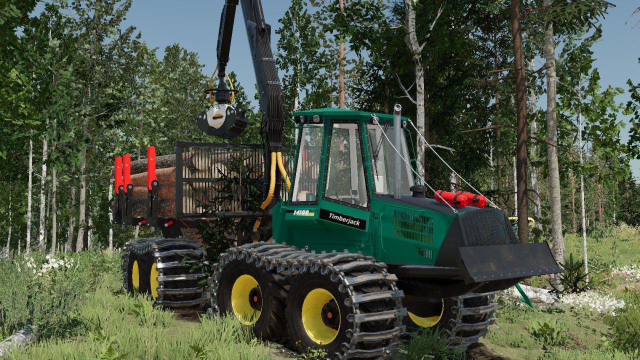 Timberjack 1410D Loadflex