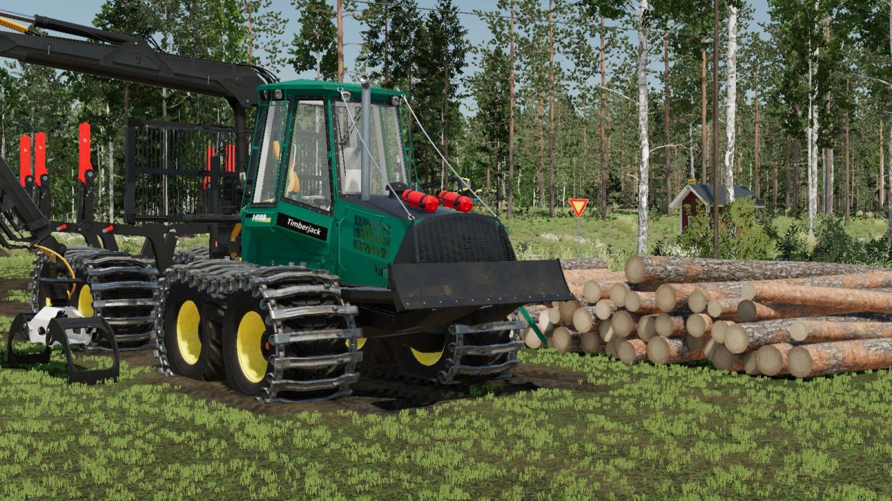 Timberjack 1410D Loadflex