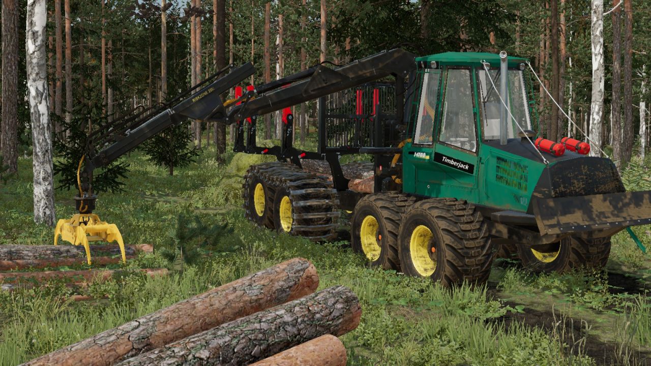 Timberjack 1410D Loadflex