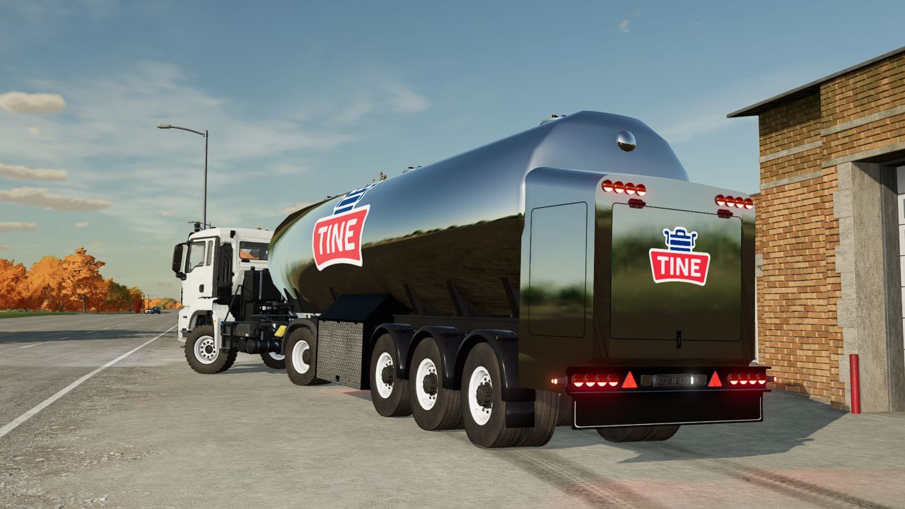 TINE Milk Tanker