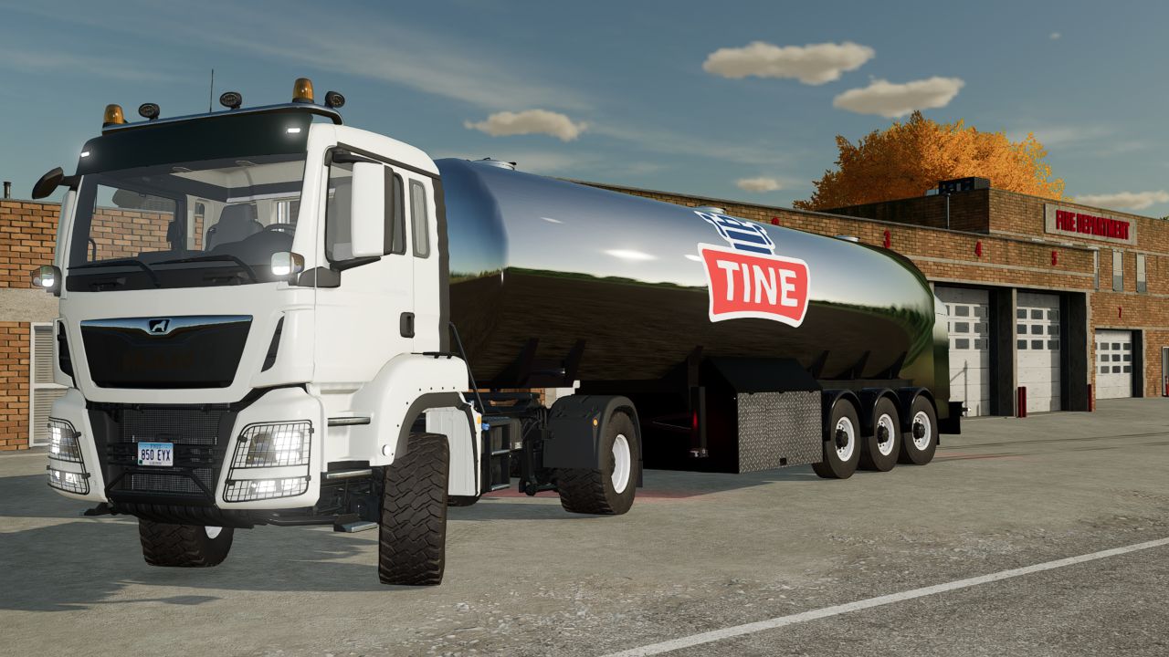 TINE Milk Tanker