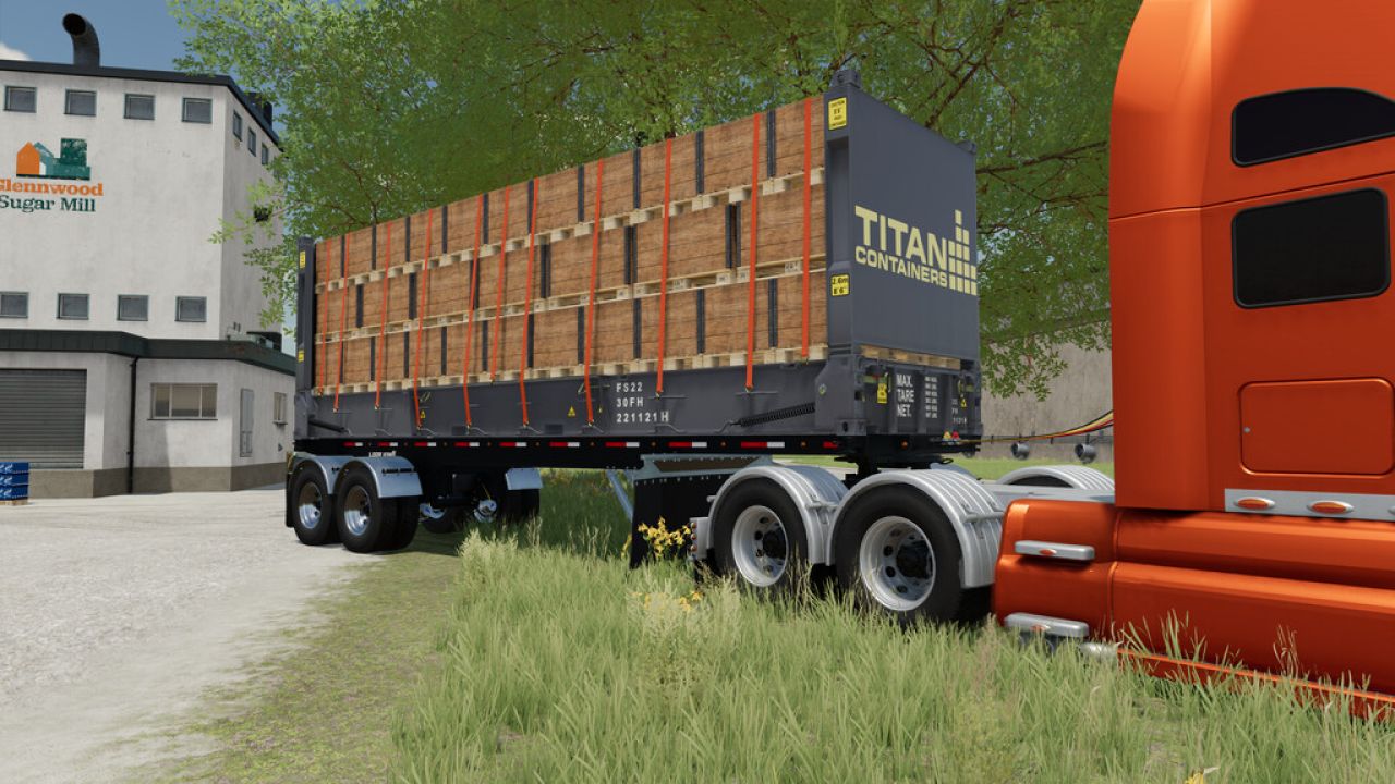 Contenedores Titan Flat Rack