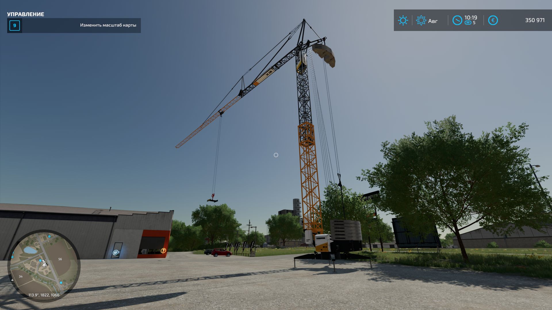 Żuraw wieżowy Liebherr 81k