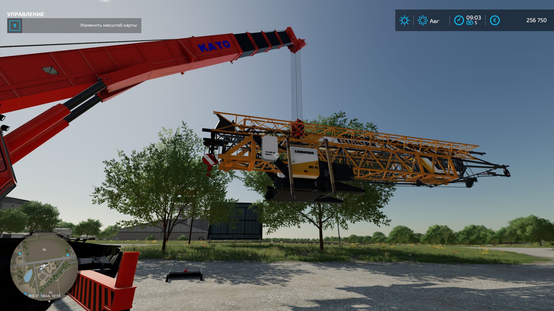 Żuraw wieżowy Liebherr 81k