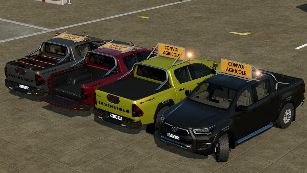 Toyota Hilux Invincible - Convoy agrícola