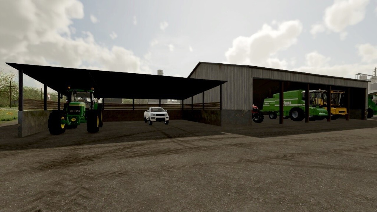 Trailer Farm Buildings Pack