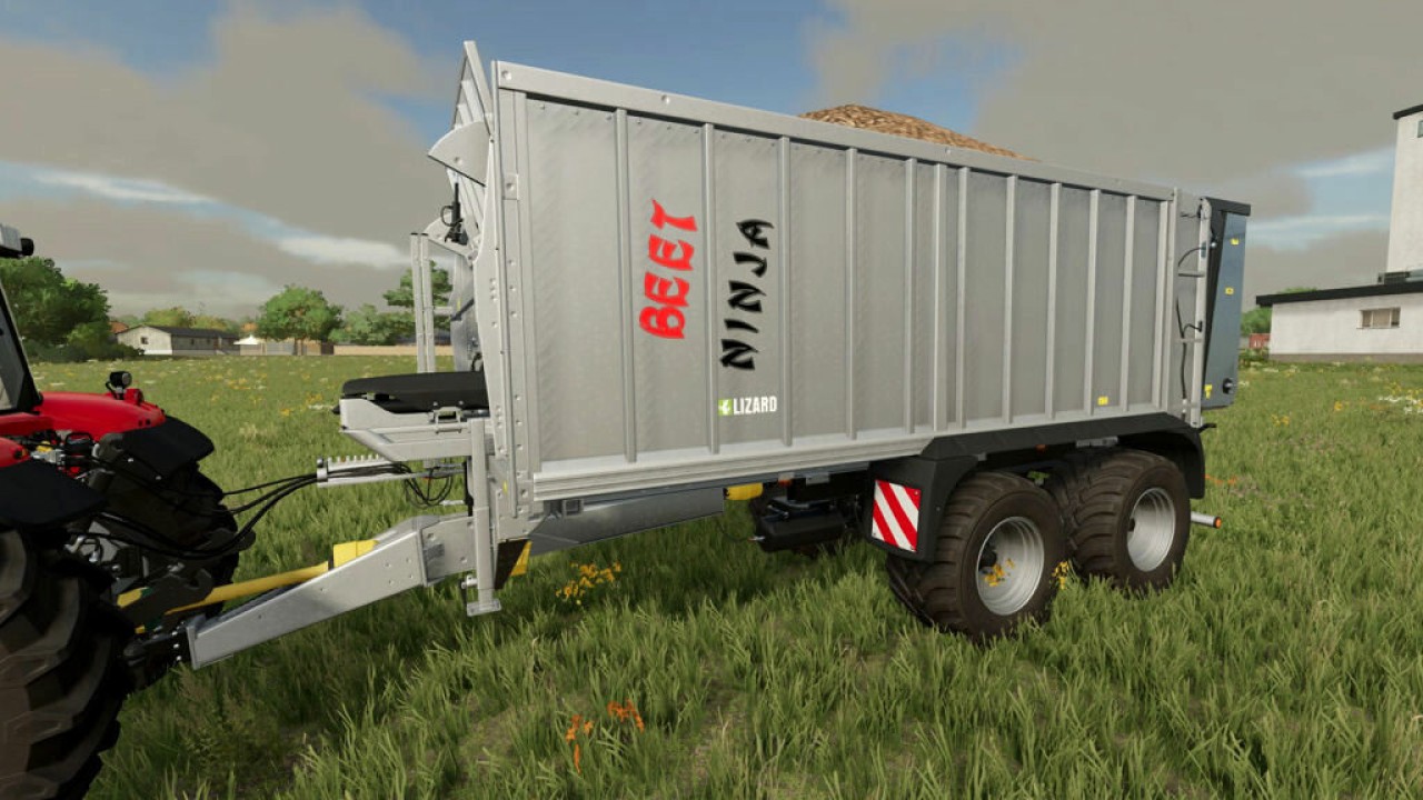 Trailer With Beet Cutter