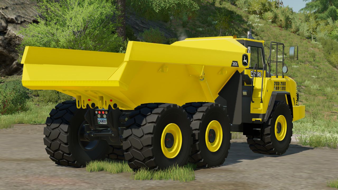 Camión de transporte John Deere 260E