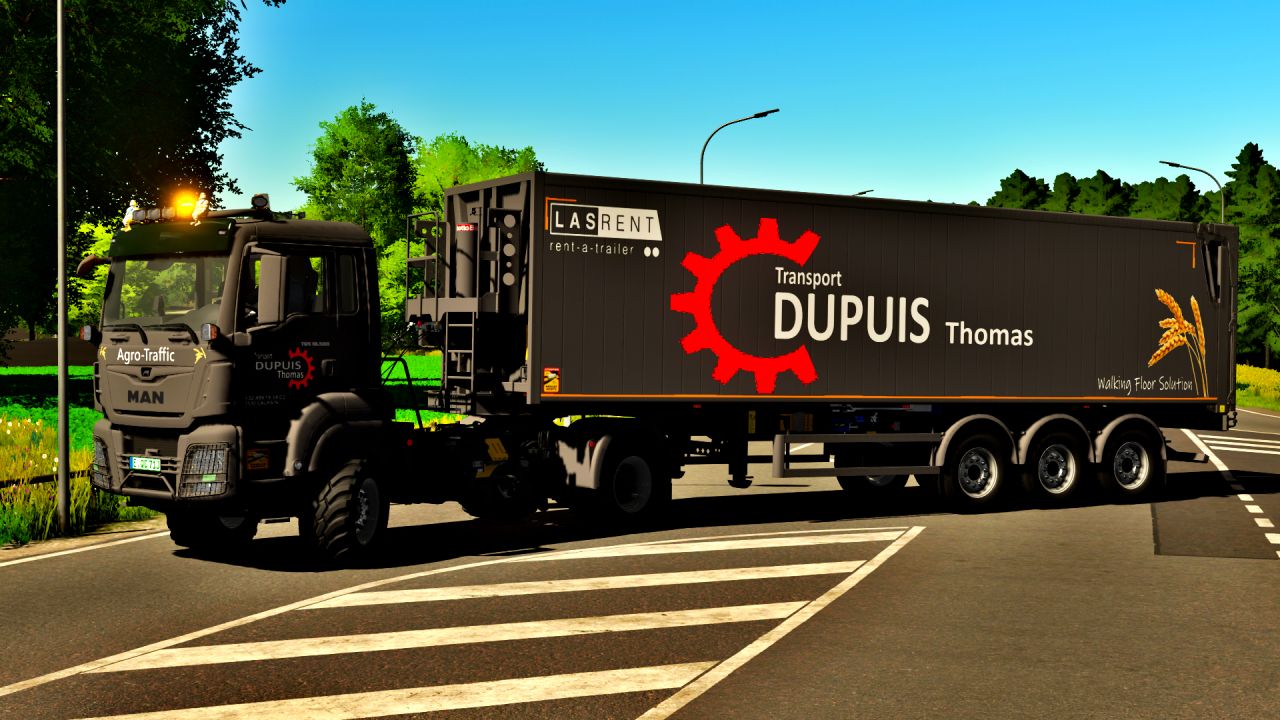 Trasporto camion + cassonetto DUPUIS Thomas IRL