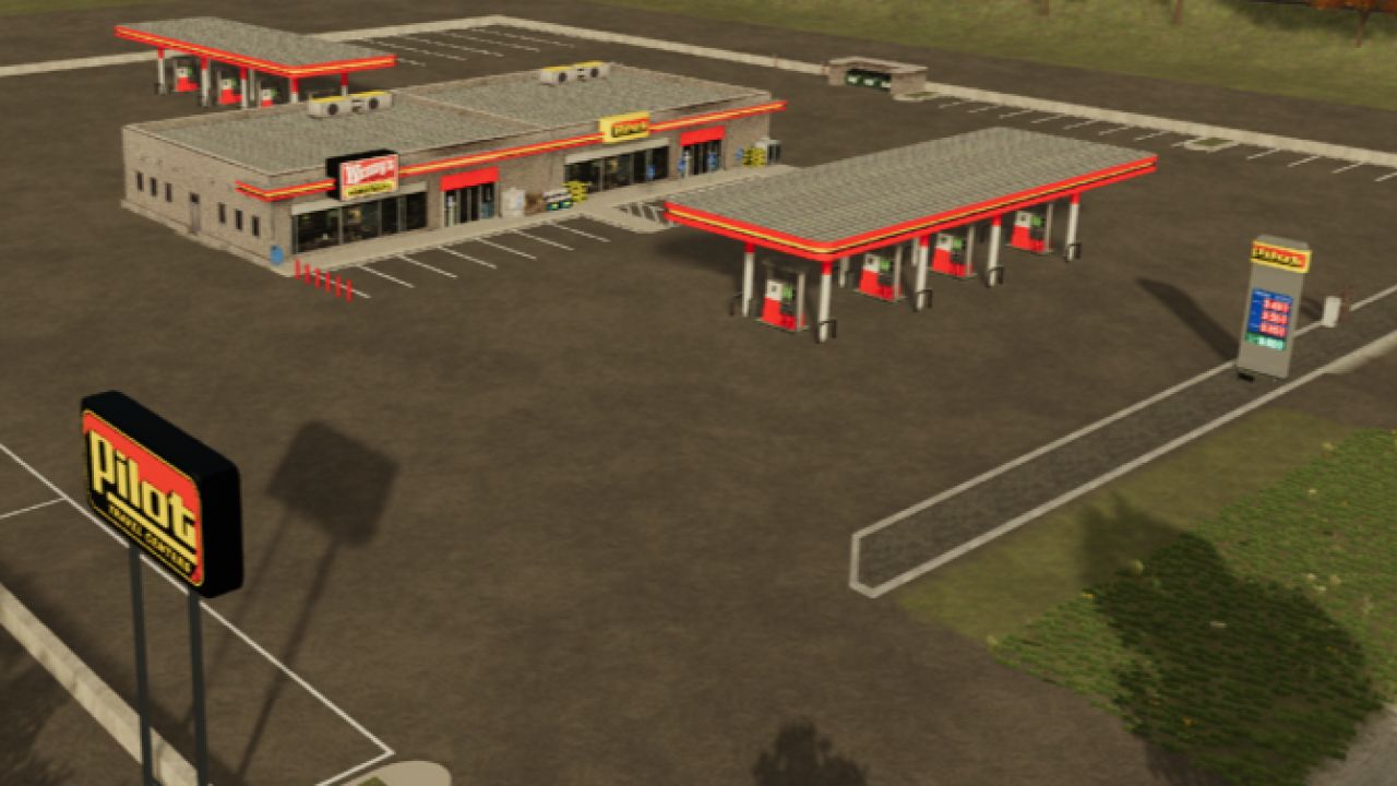 Truck rest area