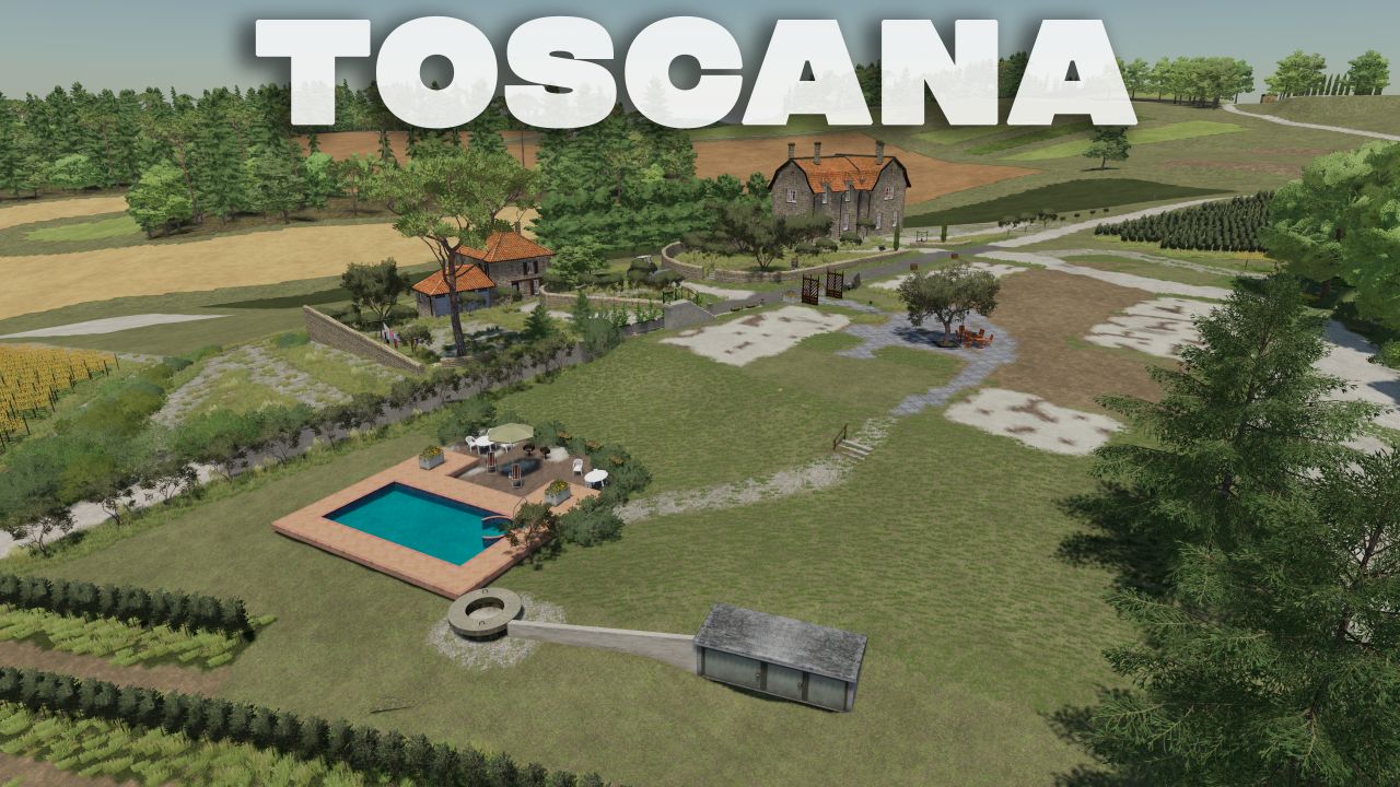 Mappa della Toscana