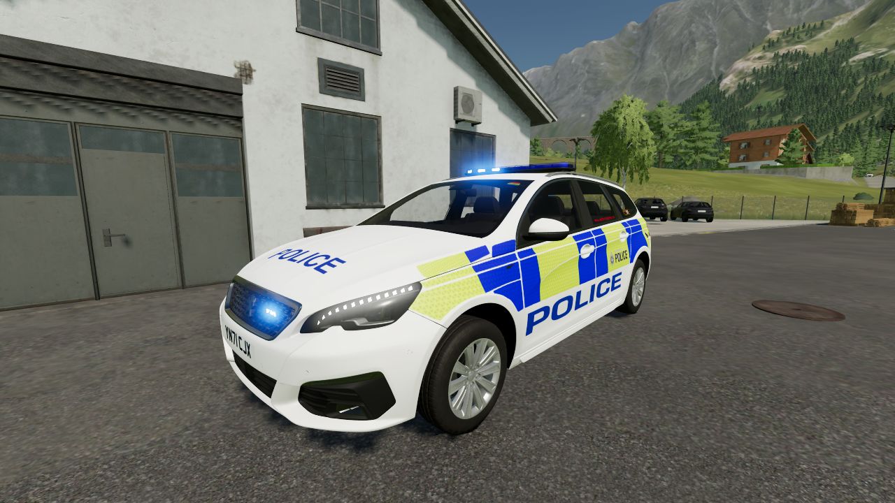 UK Police Peugeot 308 SW 2021