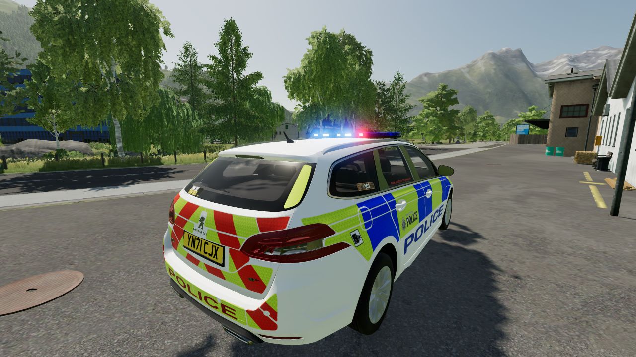 UK Police Peugeot 308 SW 2021