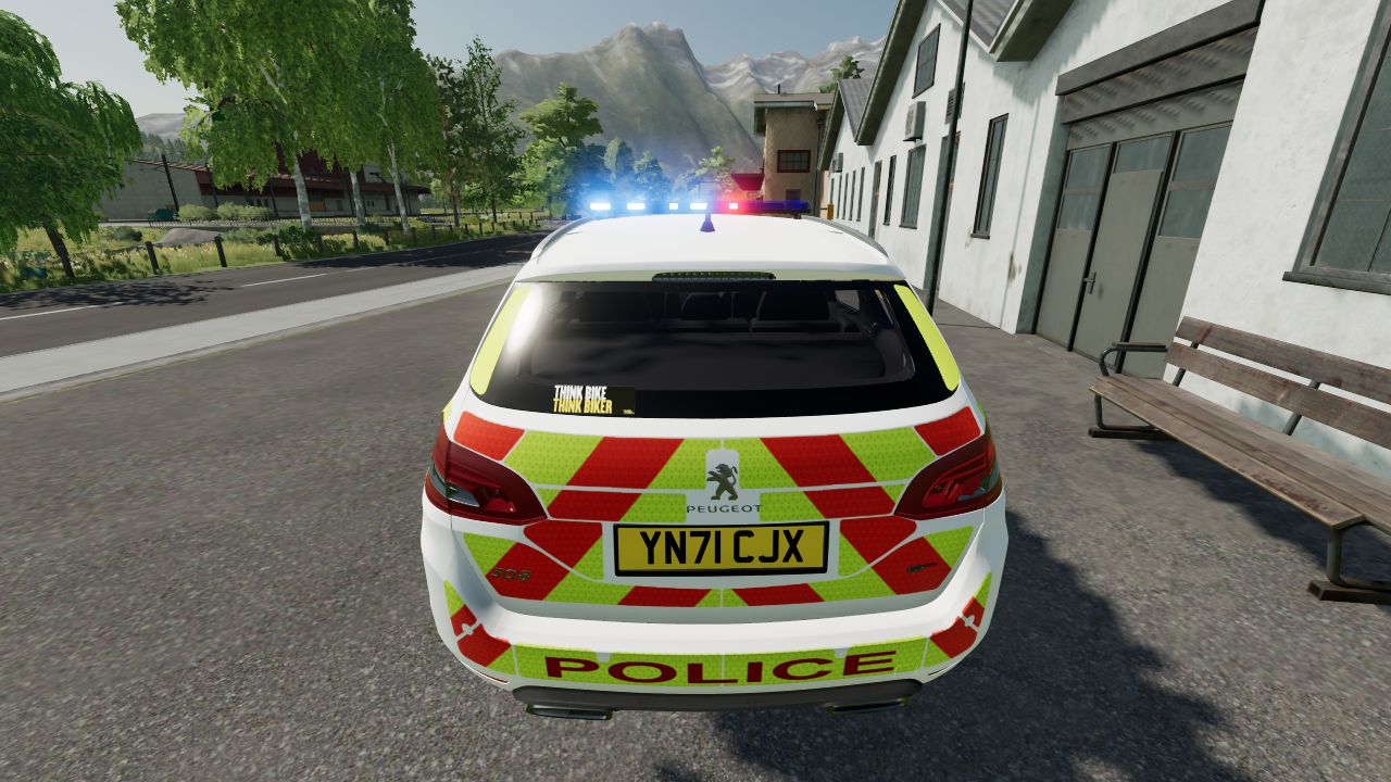 UK Police Peugeot 308 SW 2021