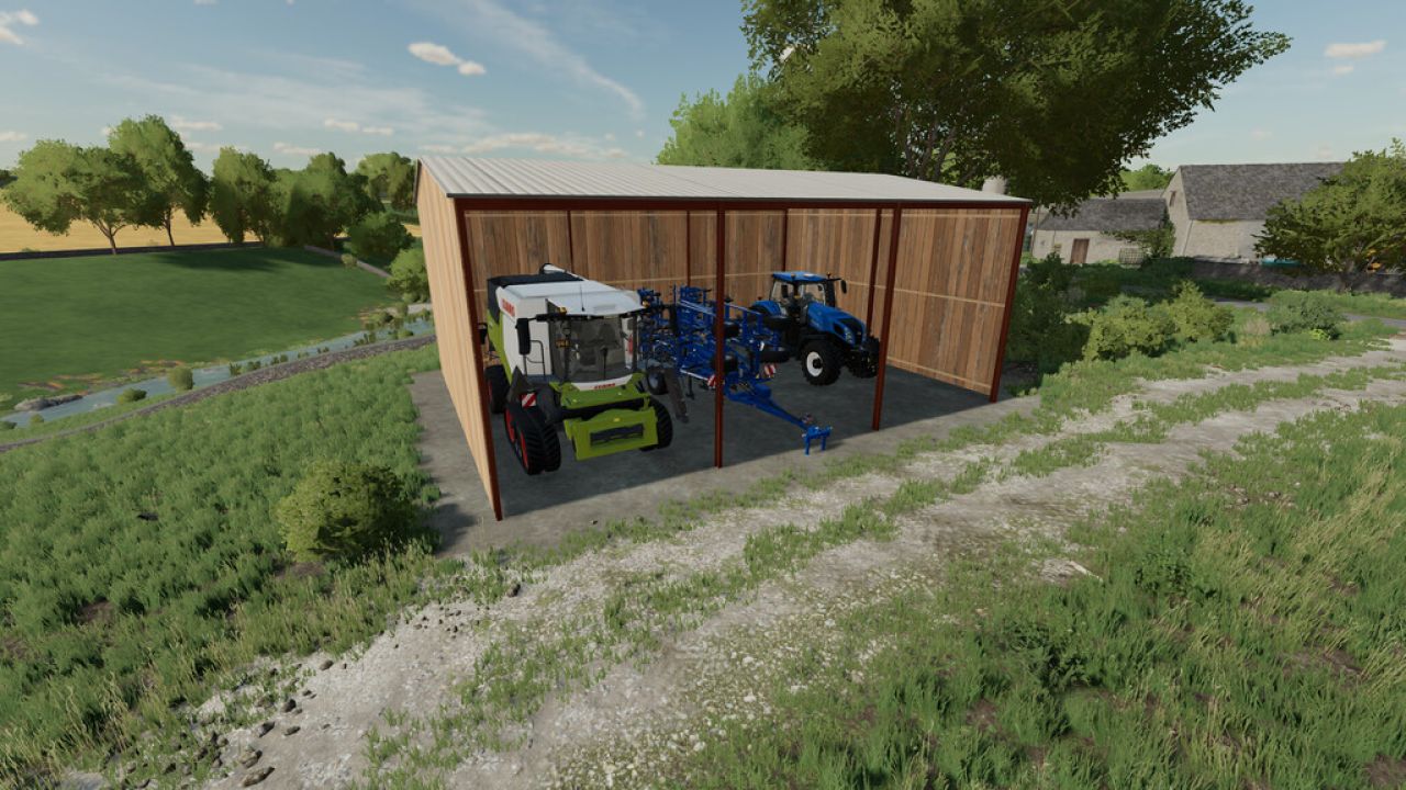 UK Style Vehicle Shed
