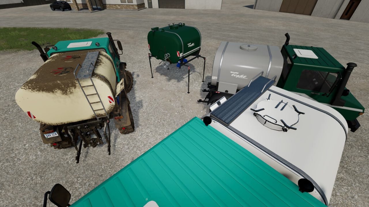 Unimog Build Up Tanks