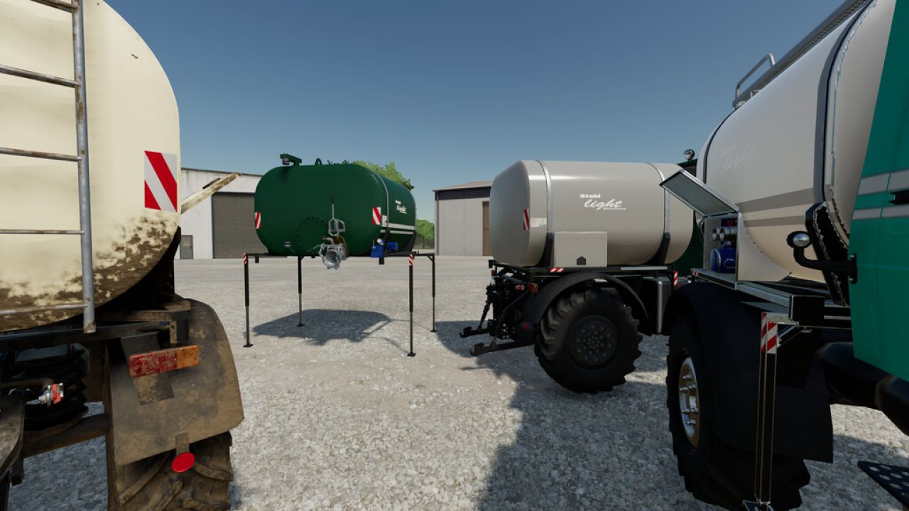 Unimog Build Up Tanks