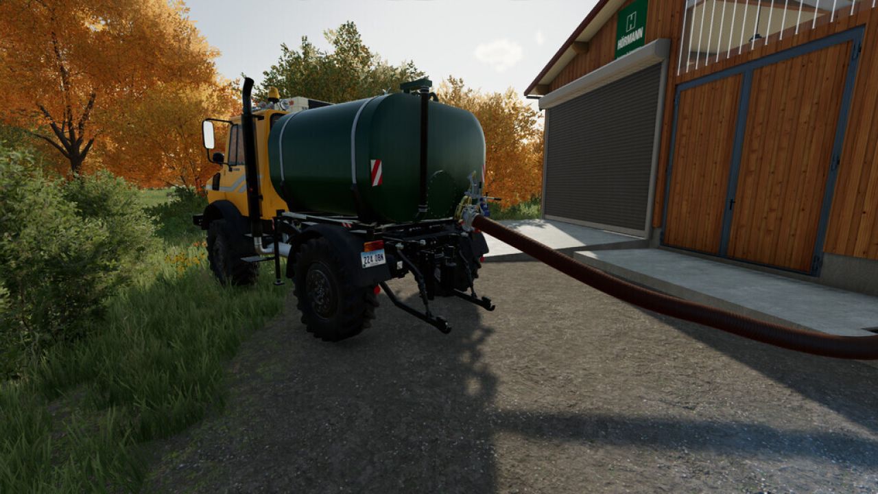 Unimog Build Up Tanks