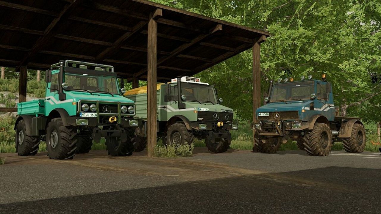 Unimog U1200, U1400, U1600