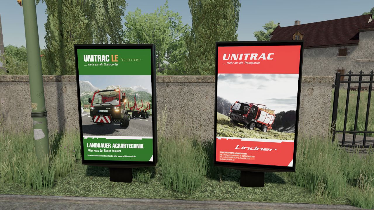 Expositor publicitario Unitrac