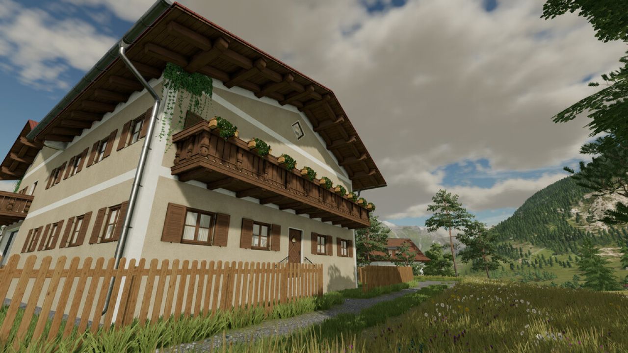 Oberbayrisches Bauernhaus Mit Werkstatt LS22 KingMods
