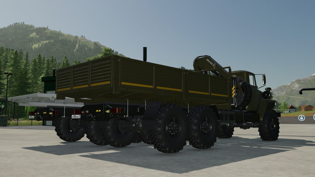 URAL 4320-60 Grue