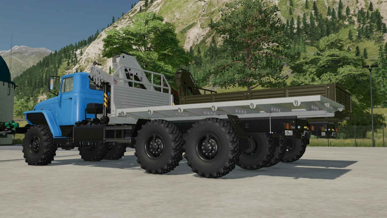 URAL 4320-60 Grue