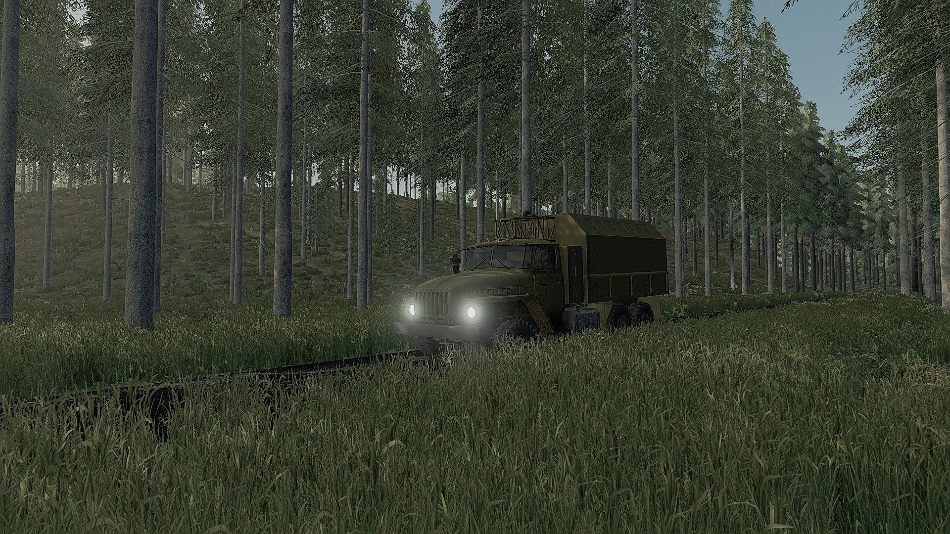 Ural 4320 P-18 Laura Radar Station