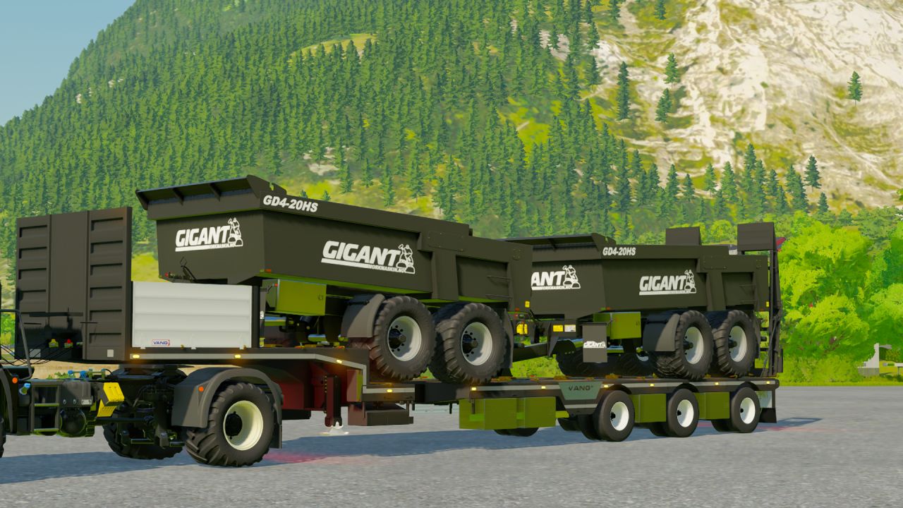 Vang 3 Axle Machine Trailer