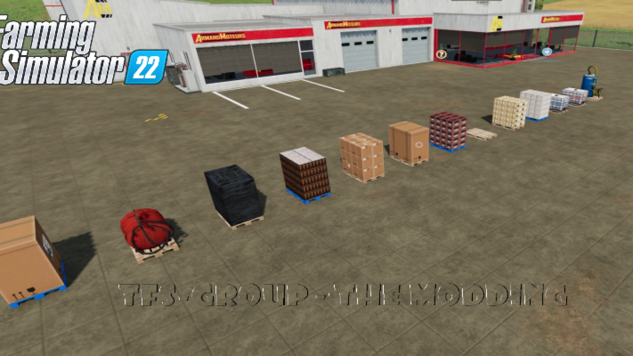 Various pallets