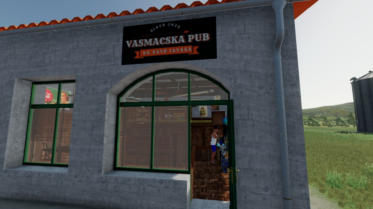 Vasmacska Pub Animado