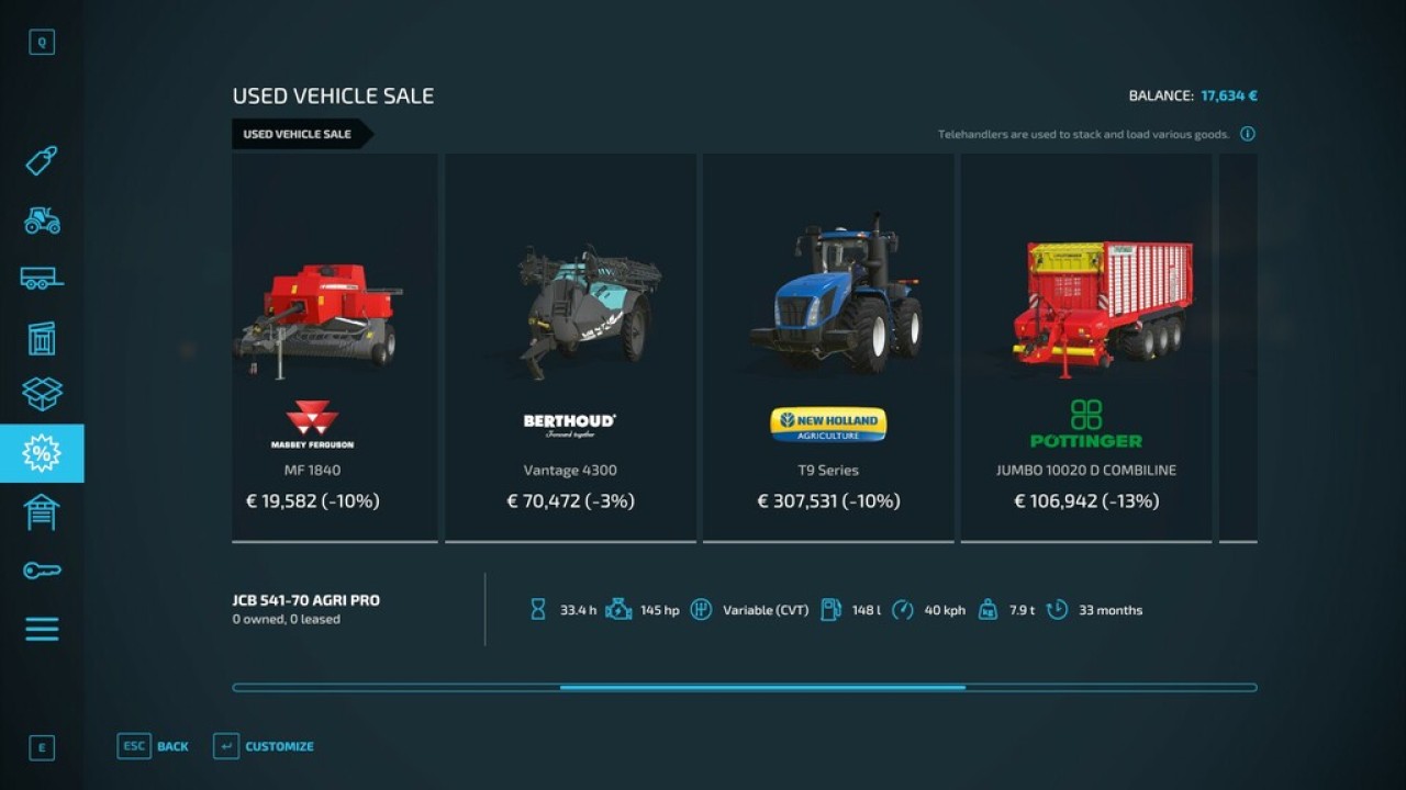 Fahrzeugverkaufssystem Customizer