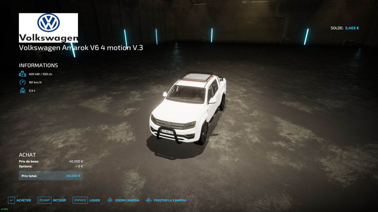 Volkswagen Amarok V6 4 Motion