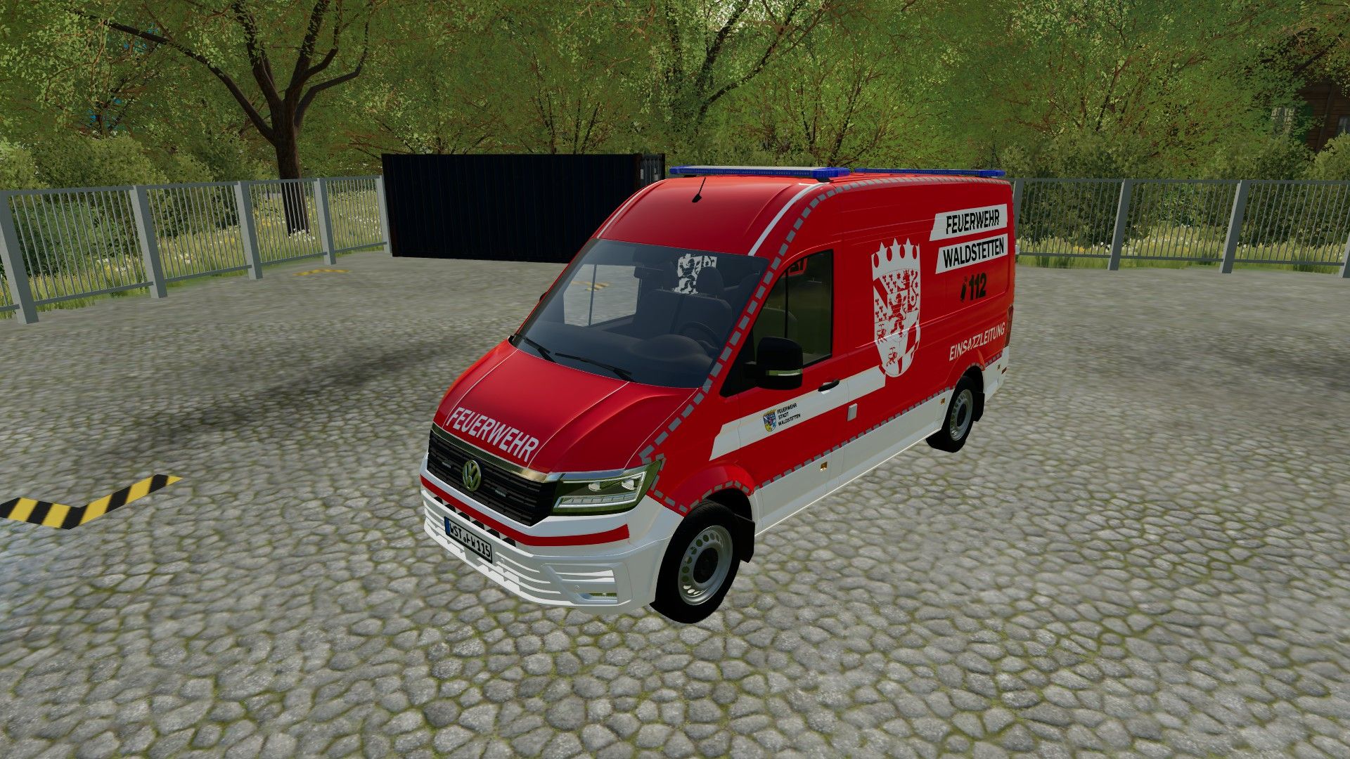 Volkswagen Crafter ELW 1 from BF Waldstetten