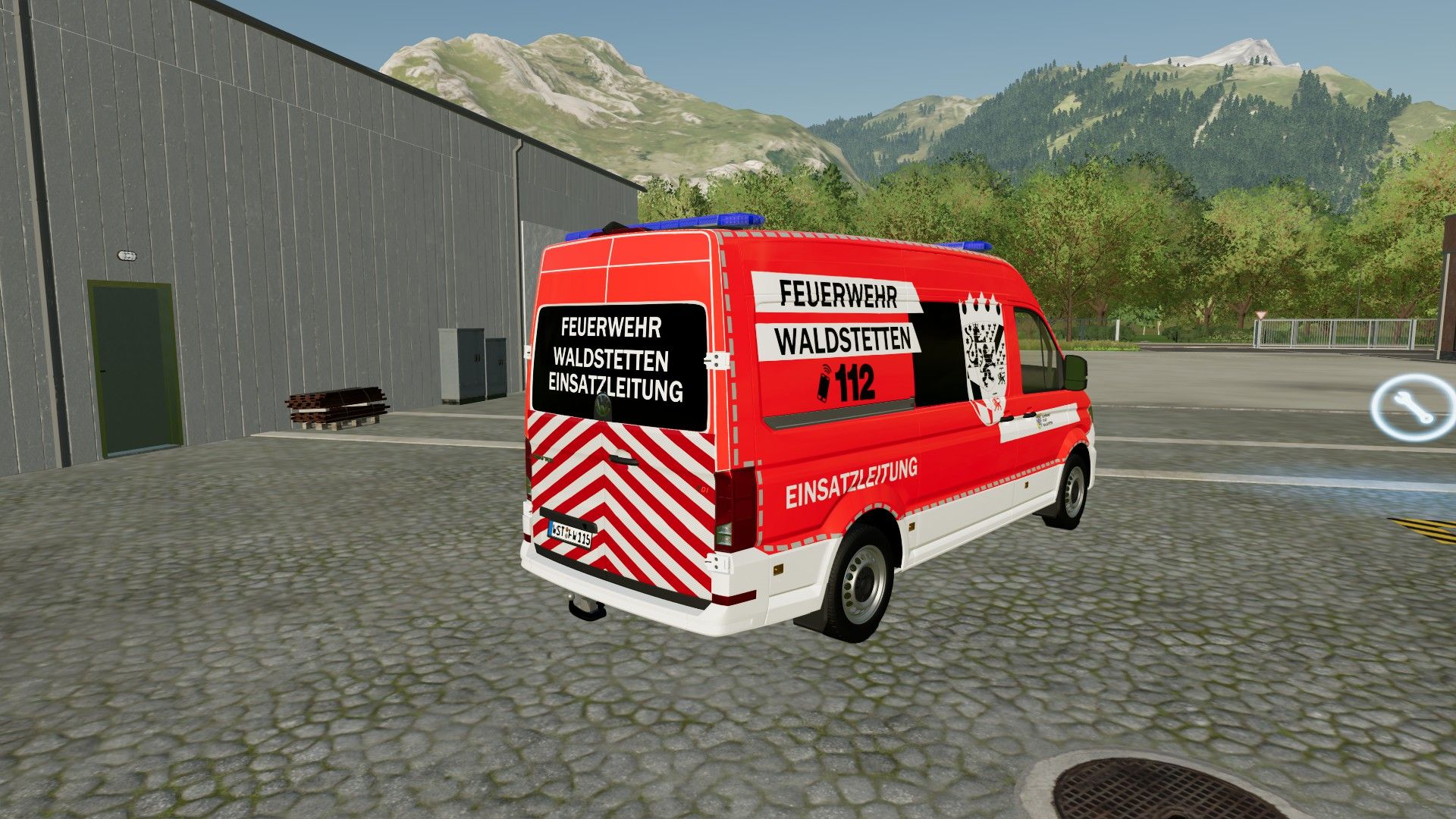 Volkswagen Crafter ELW 1 from BF Waldstetten