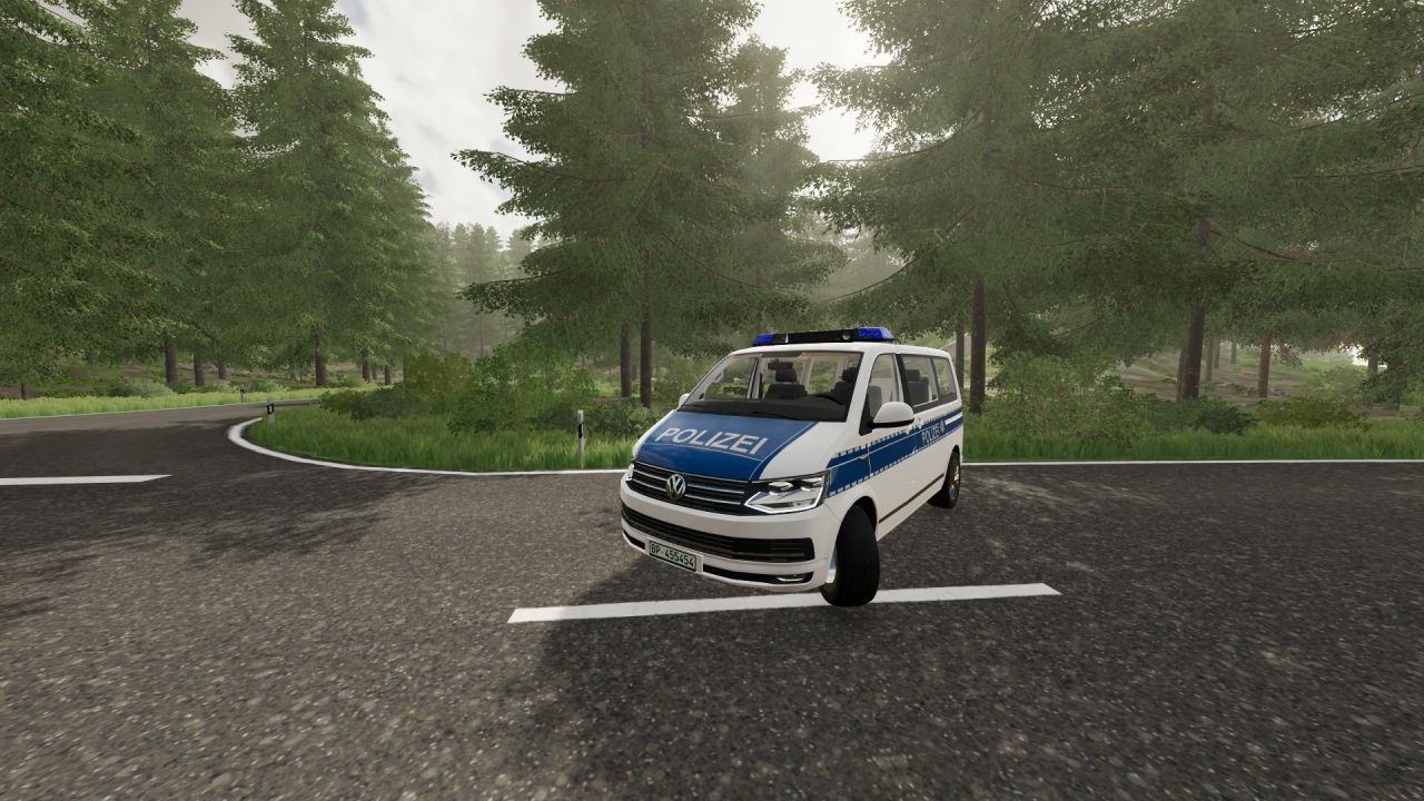 Volkswagen Bundespolizei Bus