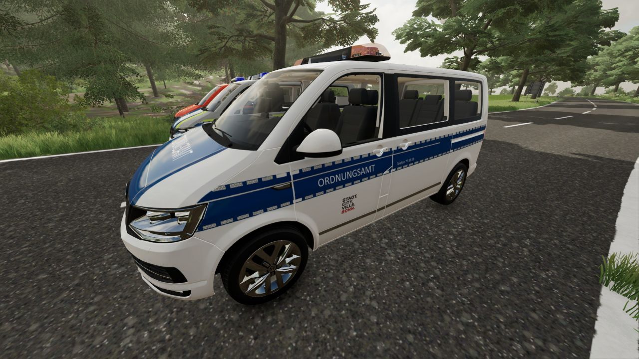Volkswagen Bundespolizei Bus