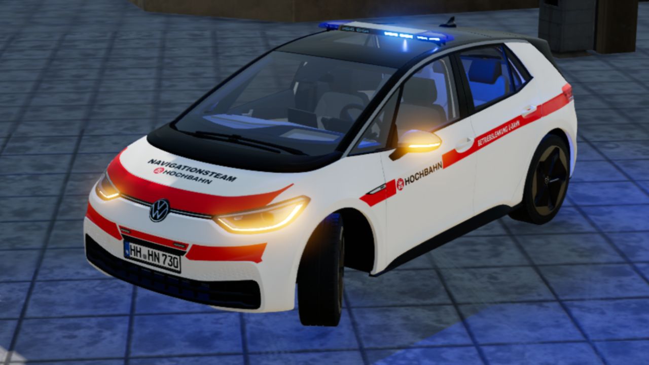 Volkswagen ID.3 BOS (kontrola operacji Hamburg Hochbahn)