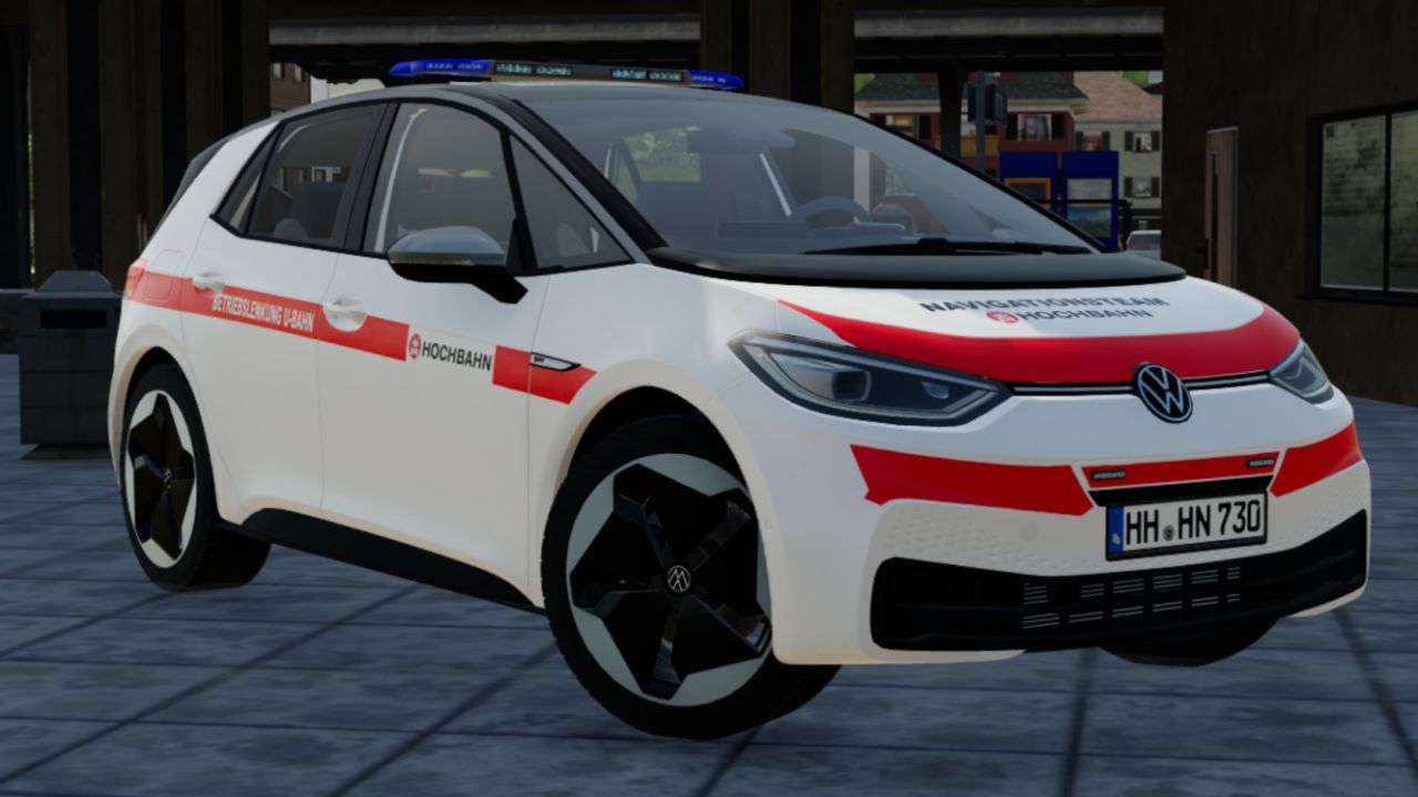 Volkswagen ID.3 BOS (kontrola operacji Hamburg Hochbahn)