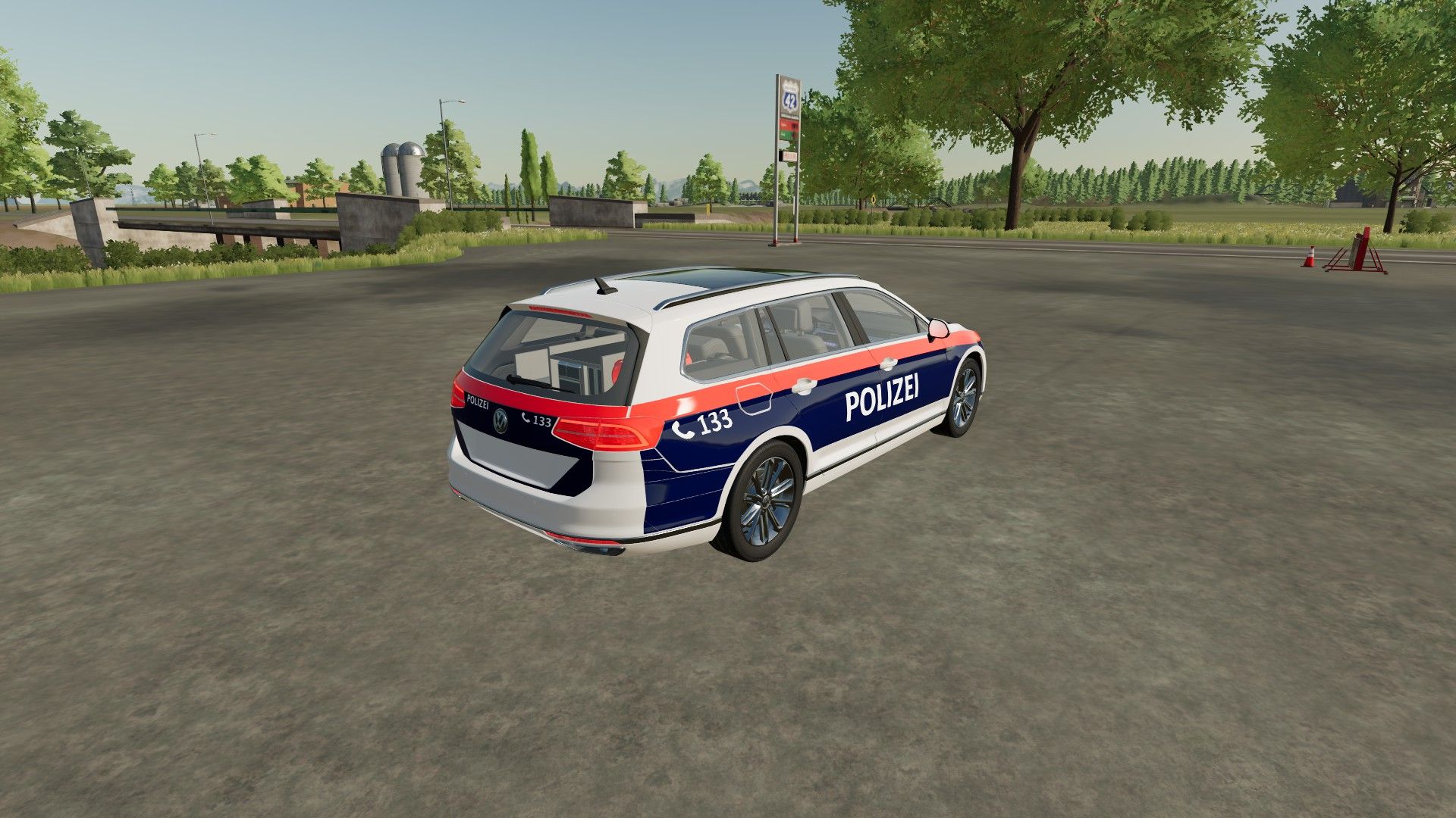 Volkswagen Passat B8 2015 Австрийская полиция