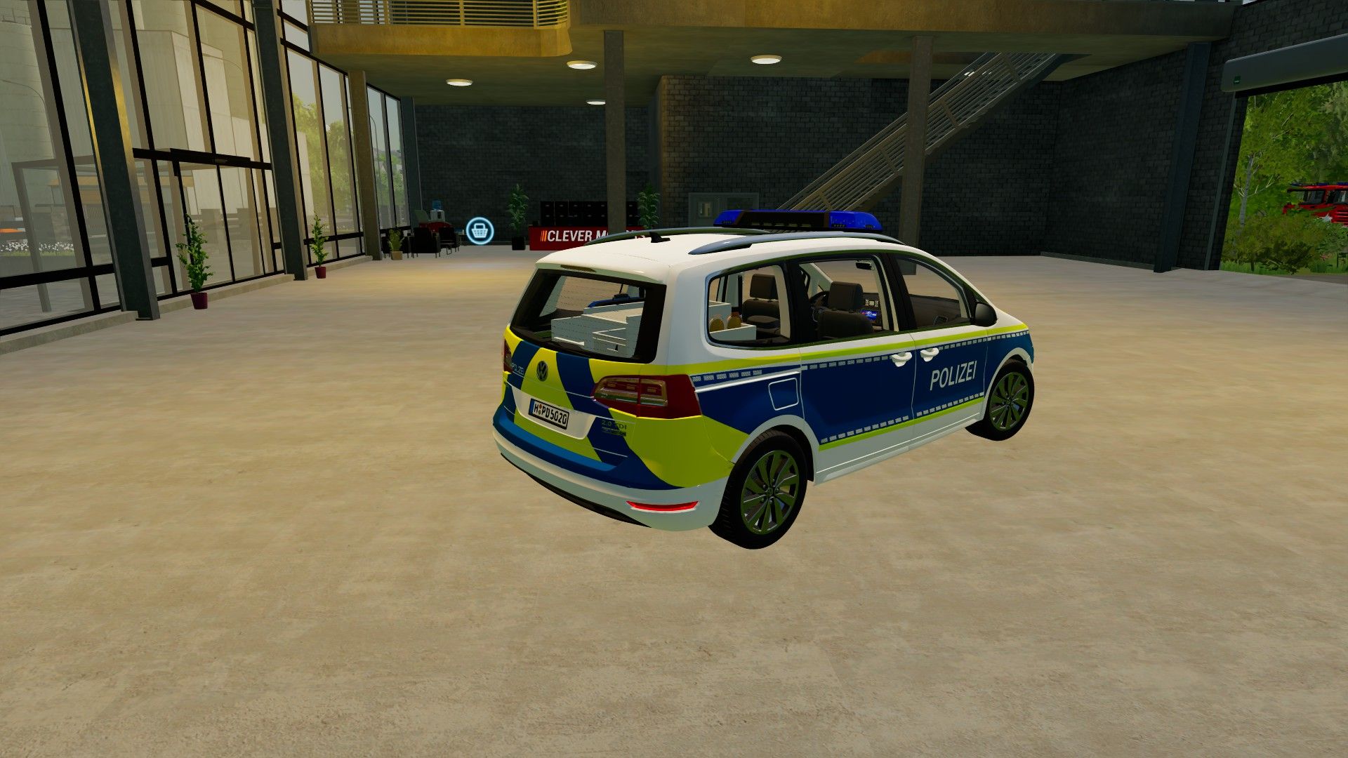Volkswagen Sharan 2016 Polícia da Baixa Saxônia