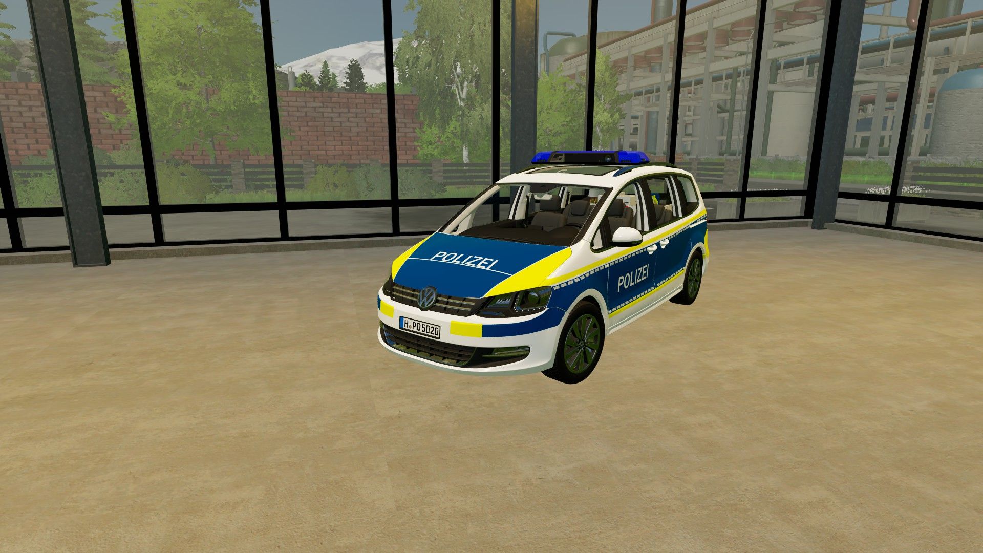 Volkswagen Sharan 2016 Polícia da Baixa Saxônia