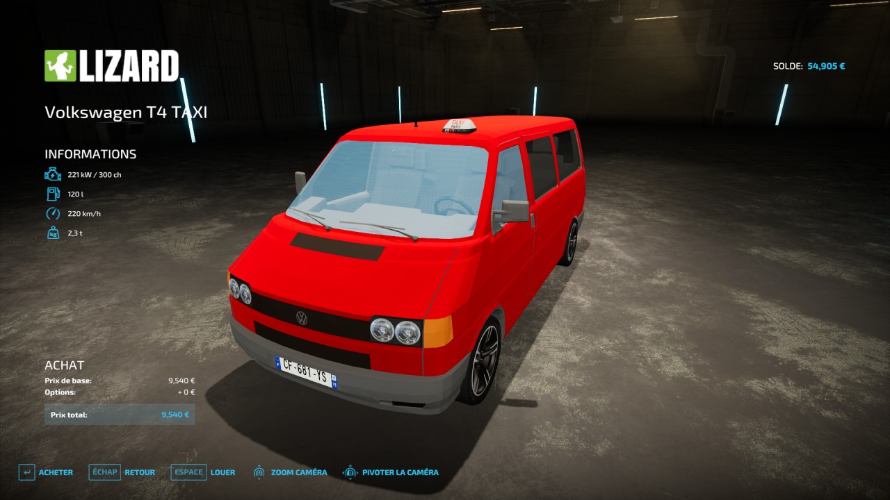 Volkswagen T4 Taxi Paris