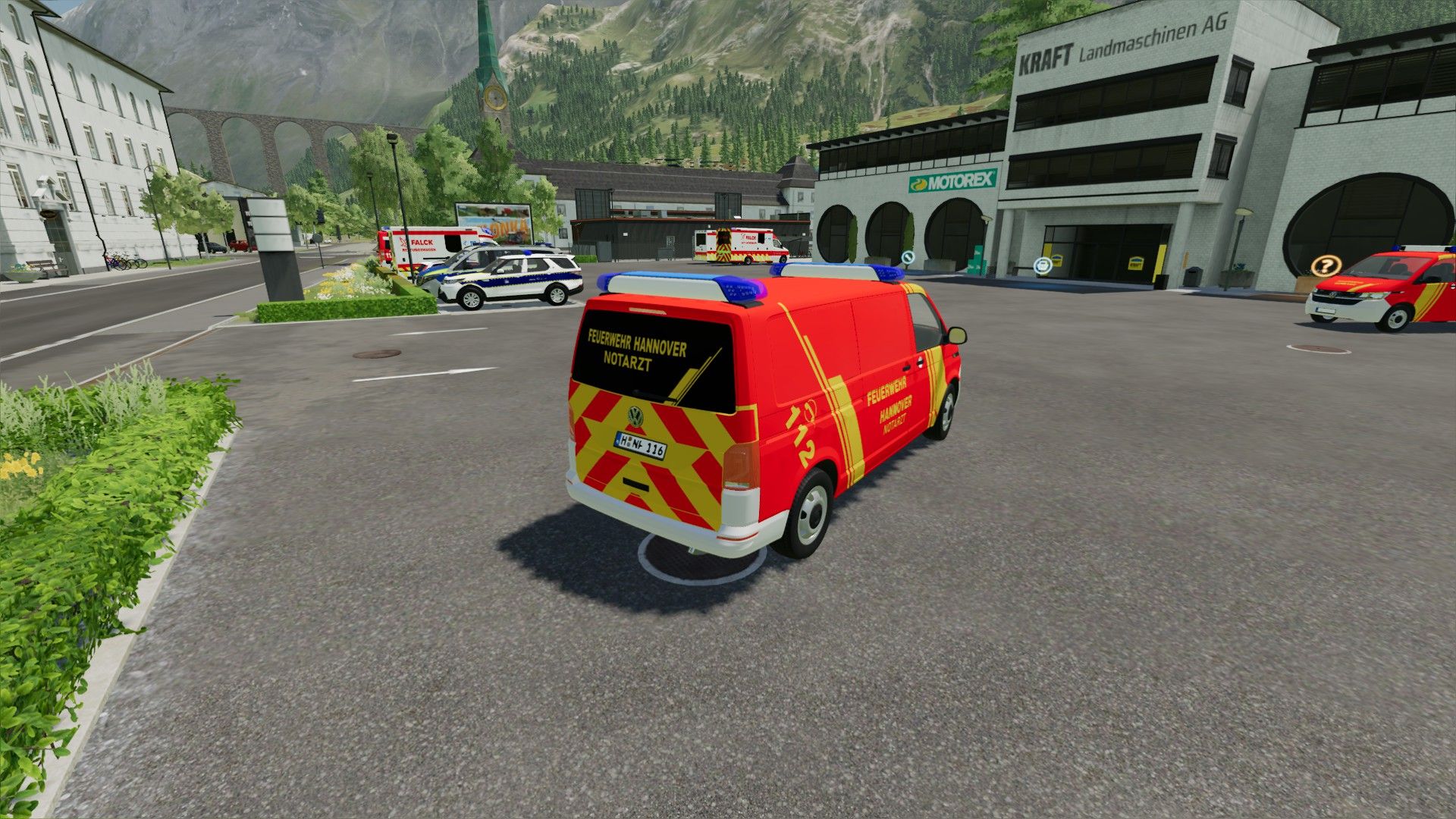 Volkswagen T6 (Corpo de Bombeiros de Hannover ELW e NEF)