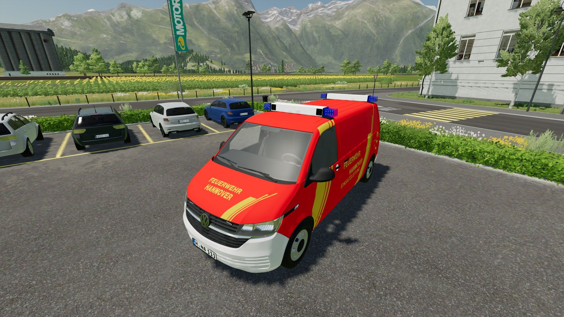 Volkswagen T6 (Corpo de Bombeiros de Hannover ELW e NEF)