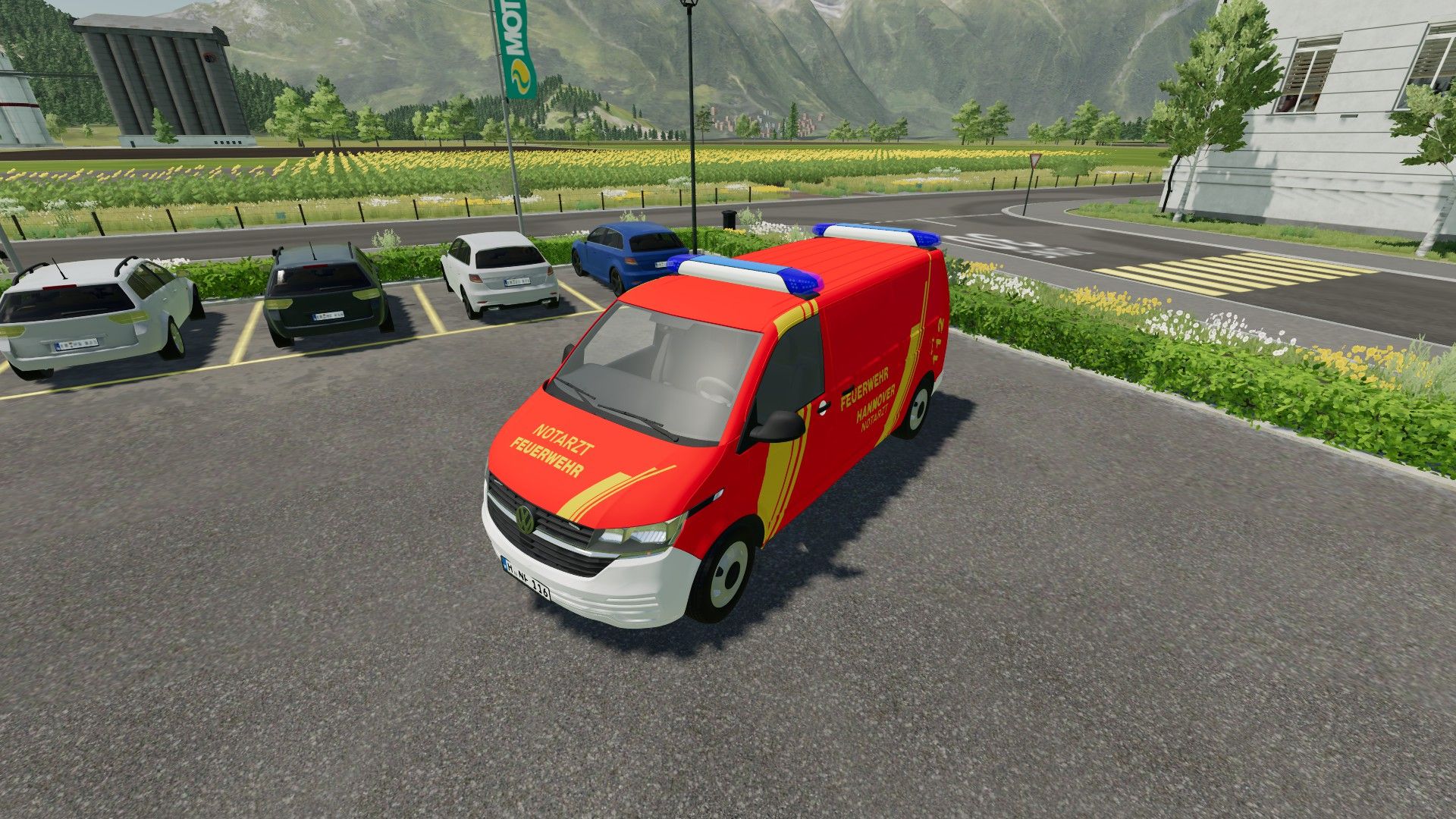 Volkswagen T6 (Corpo de Bombeiros de Hannover ELW e NEF)