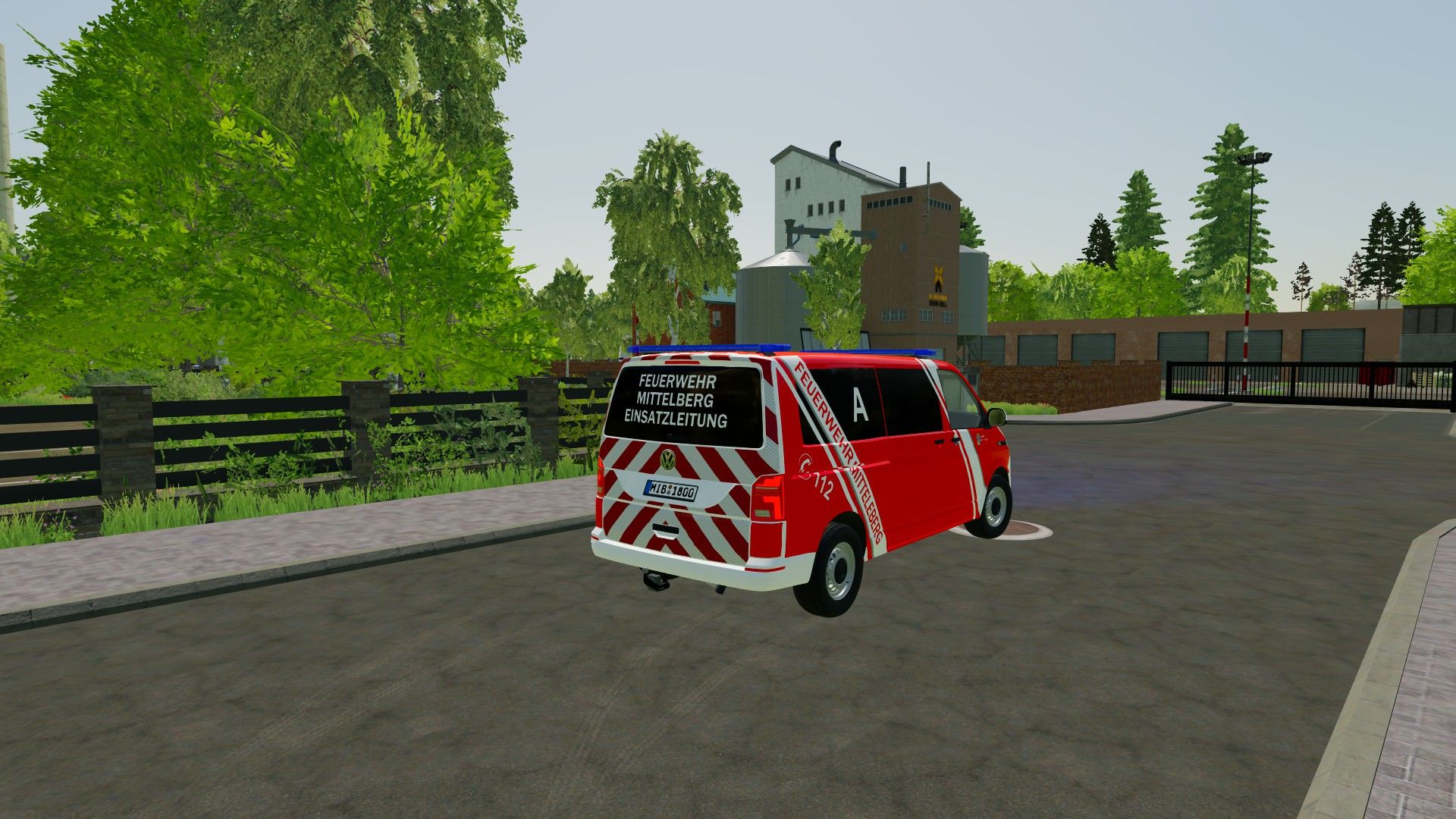 Volkswagen T6.1 - Fire department ELW 1 A service