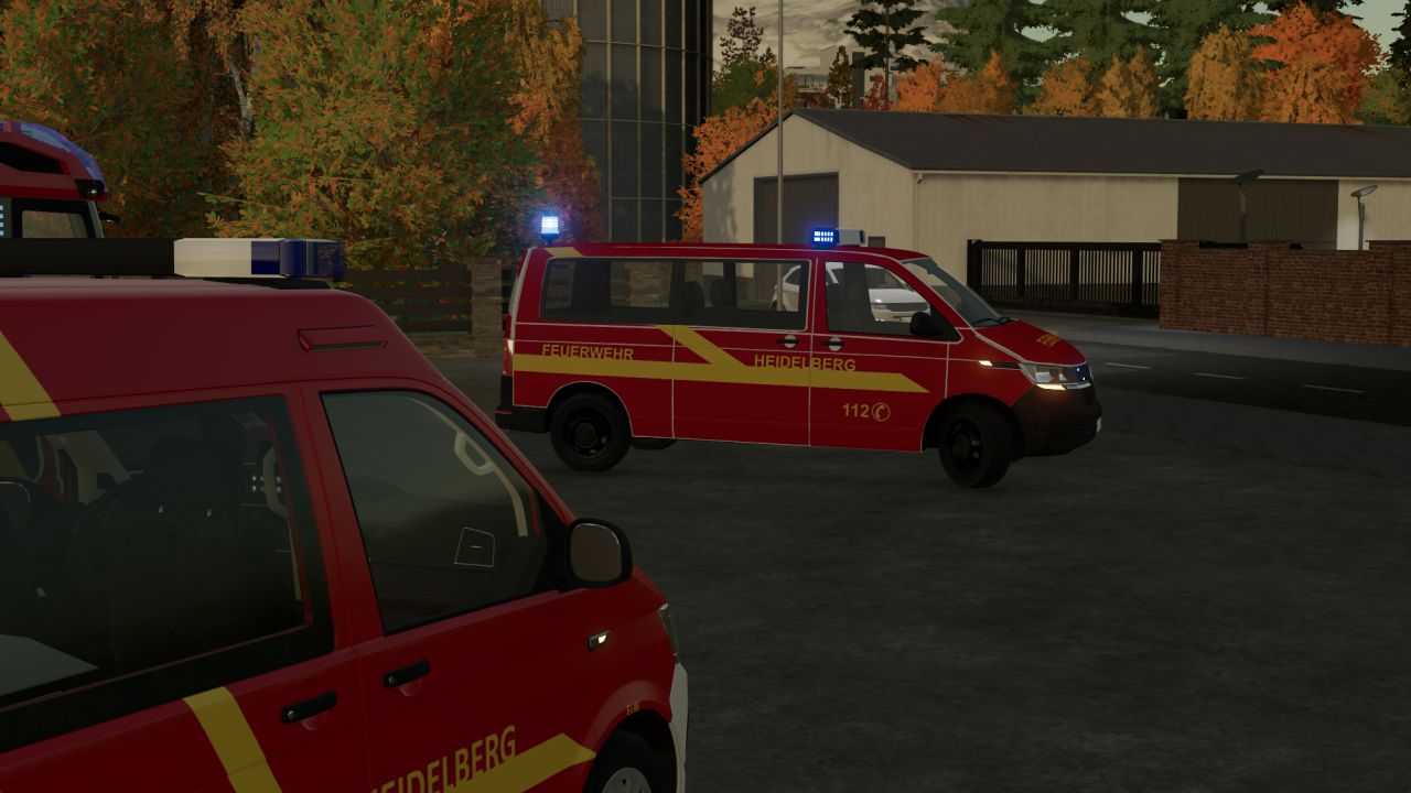 Volkswagen T6.1 Startline L2 (Пожарная служба MTW, Гейдельберг)