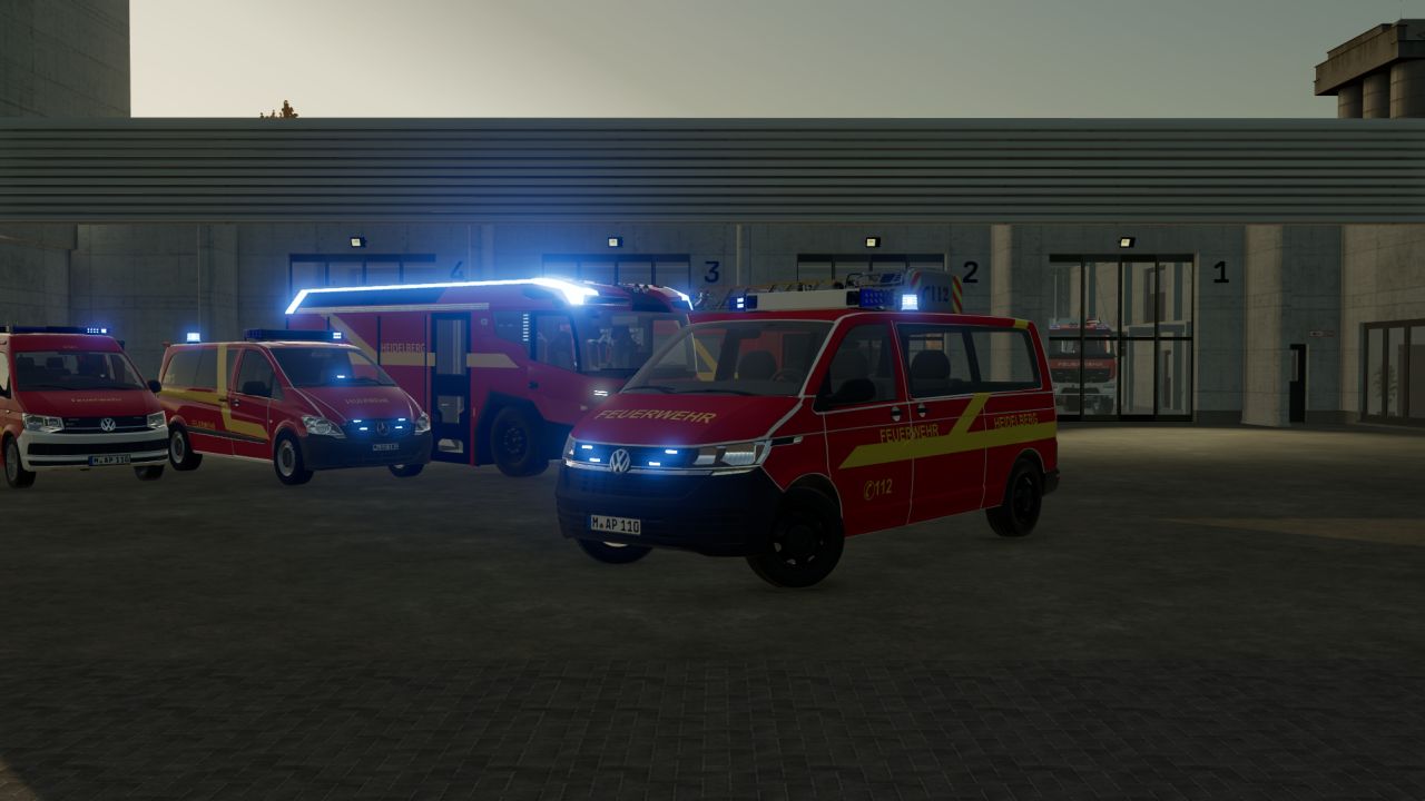 Volkswagen T6.1 Startline L2 (MTW Feuerwehr Heidelberg)